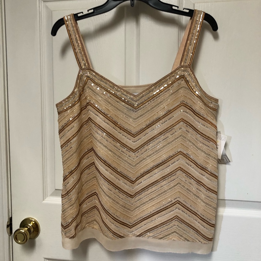 Liz Claiborne Sequin Top